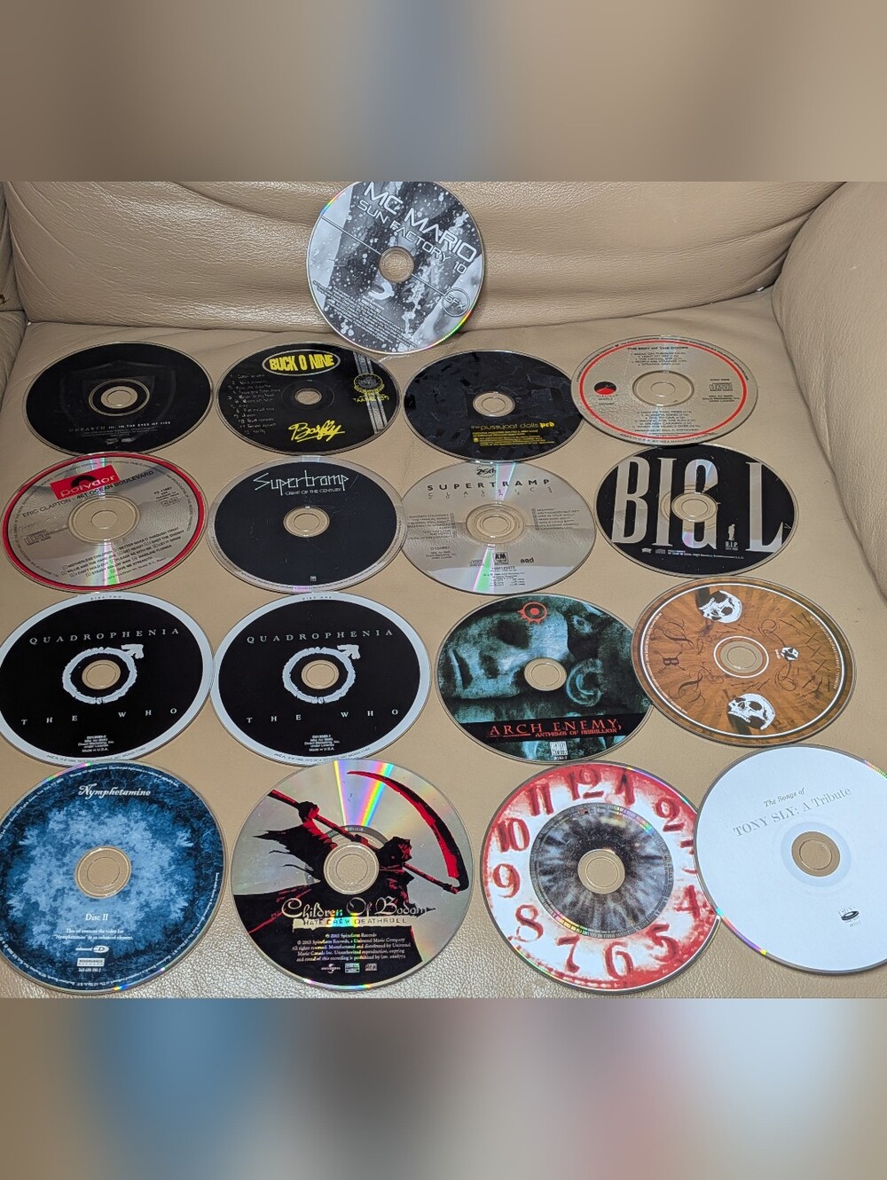 Assorted Music CD Collection - Disc only, metal, rock, dance, pop, classic rock